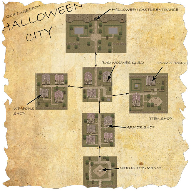 Unfairy Tales Halloween Map